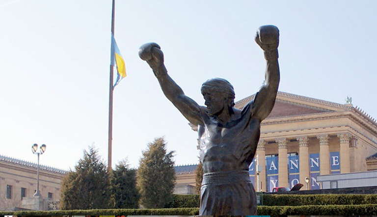 rocky-status-philadelphia-usa